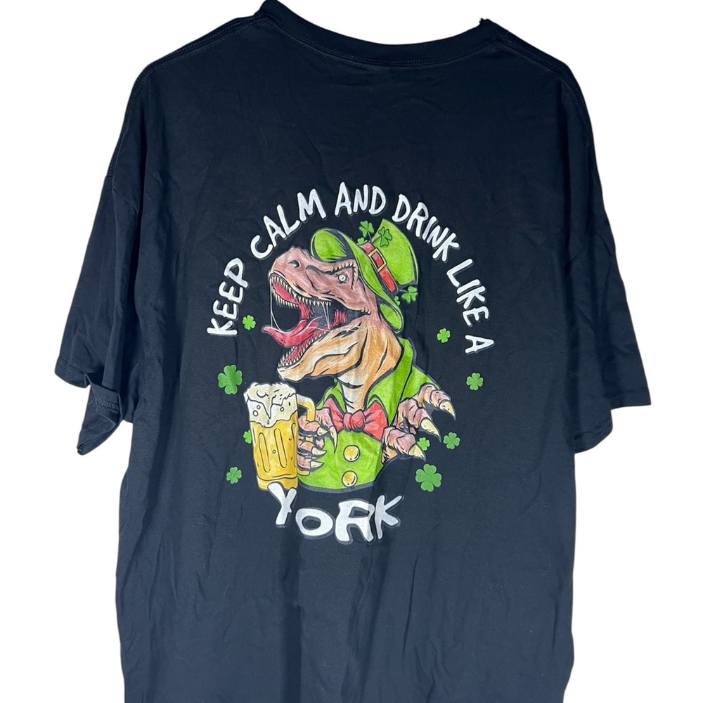 Dinosaur St Patrick’s Graphic T Shirt Size 2XL